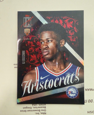 Topps Chrome Aristocrats 2-Card Lot AR-23 VJ Edgecombe RC, AR-15 Haliburton
