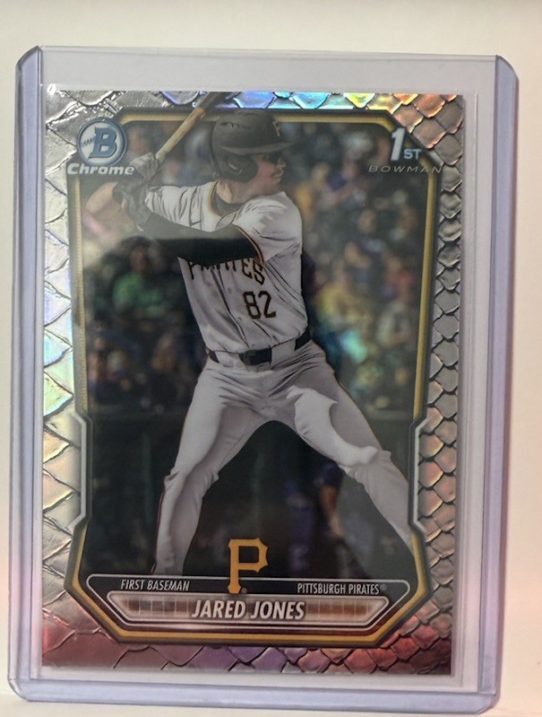 Topps 2026 Bowman Chrome 1st Bowman Jared Jones BCP-6 Pirates