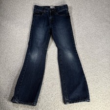 Childrens Place Boys Size 10 Blue Straight Leg Adjustable Waist Jeans Youth