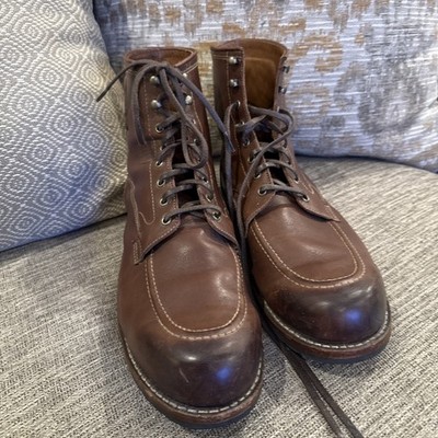 Orvis Vintage Chukka Brown Leather Men s Boots Sz 13 D Made In USA