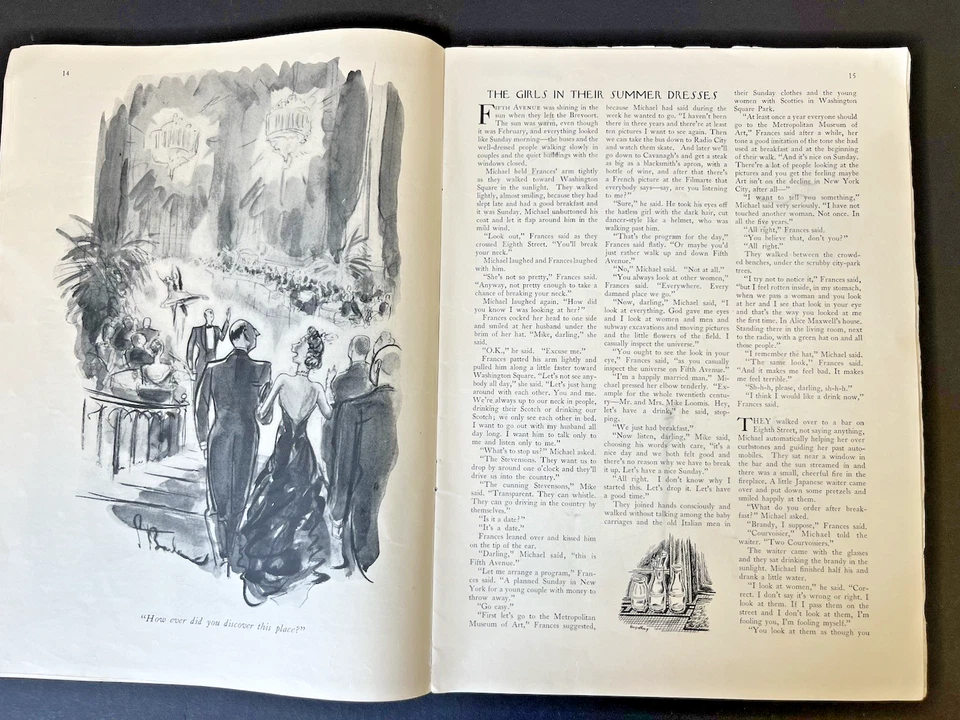 New Yorker Complete Magazine, Feb. 4 1939 , William Steig cover, James Thurber - Image 4 of 4