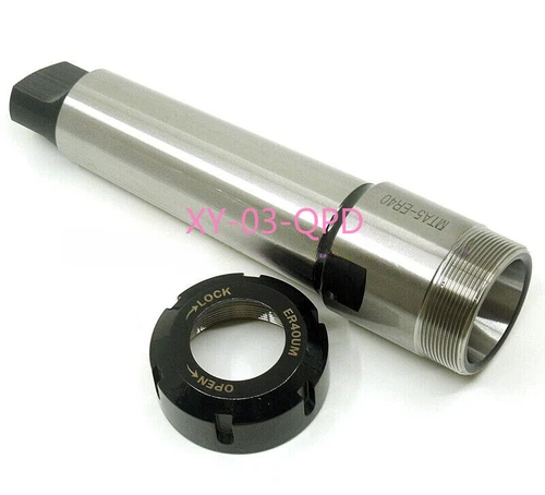 1PC NEW MTA5-ER40 Collet Chuck Holder Morse Taper MT5 ER40UM Shank For CNC Lathe