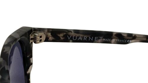 NOS Vuarnet VL162200040622 Blue Polar Sunglasses - Marb Blk/Polarized Gry Lens - Picture 4 of 7