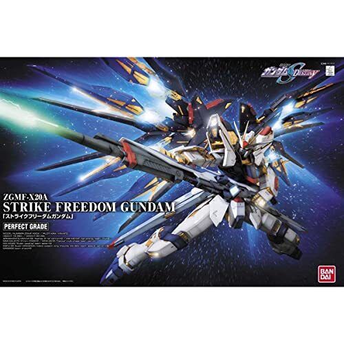 BANDAI ZGMF-X20A PG SEED DESTINY 1/60 Strike Freedom Gundam BANDAI ZGMF-X20A PG SEED DESTINY 1/60 Strike Freedom Gundam