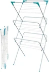 Three-Tier Clothes Drying Rack - White Clothes airer 3 Tier 15 Meter
