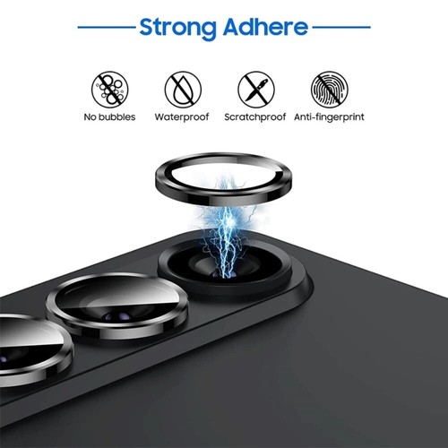 Samsung Galaxy A54 A24 A14 A34 Metal Camera Protector Tempered Glass Lens Cover - 第 3/18 張圖片