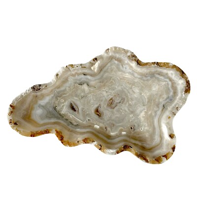 Mittelstück aus natürlichem Onyx raffiniert italienisches Wohndesign Möbel L 30 cm