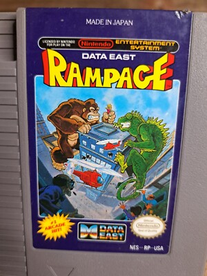 Rampage (Nintendo Entertainment System, 1988) 13252002111| eBay
