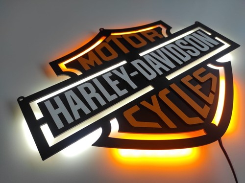 Harley Davidson,Harley Davidson Wall Decor,Home Wall Decor,Garage Sign,Office Si - Picture 12 of 17