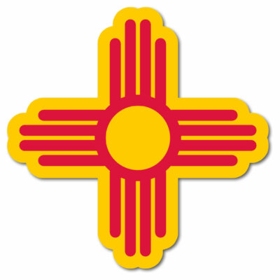 New Mexico Sticker Decal Vinyl Pueblo Santa Fe Albuquerque NM