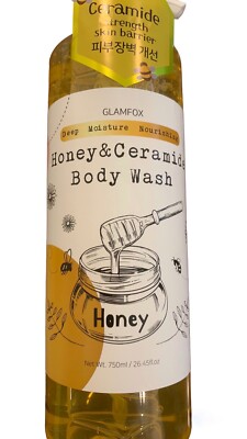 Glamfox Honey & Ceramide Body Wash Korean (750)