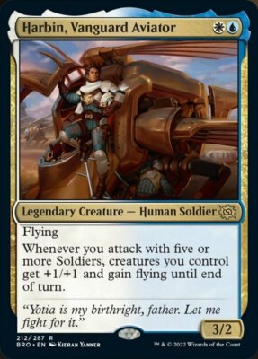 1x Harbin, Vanguard Aviator - The Brothers' War - Near Mint, English - MTG! 