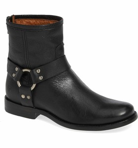 frye short black boots