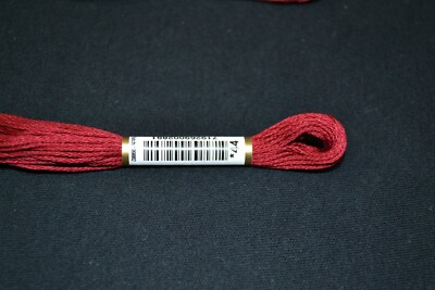 Anchor Cotton Threads for Embroidery Shade 44 Carmine Rose Dark