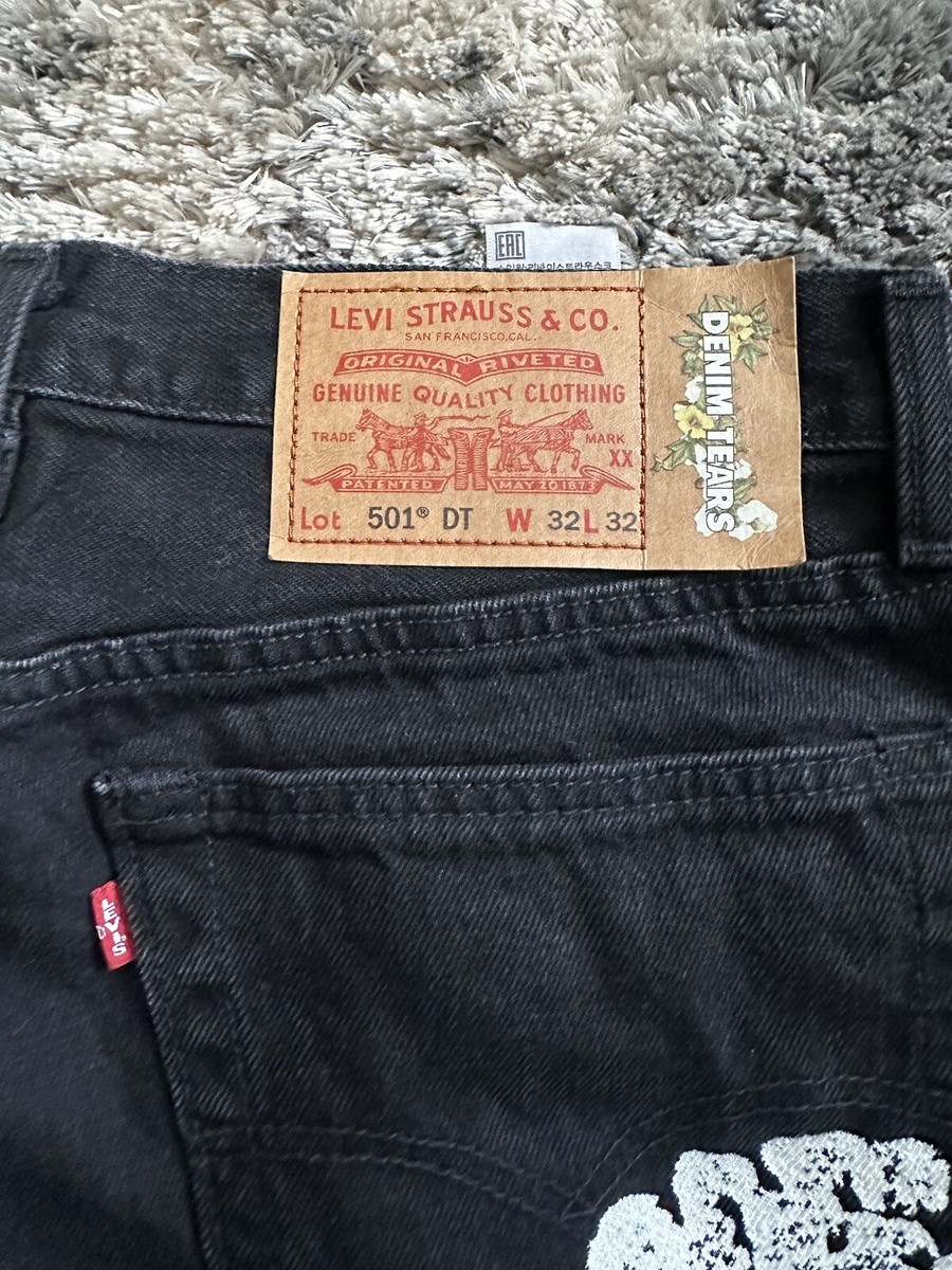 DENIM TEARS×LEVI'S Virgil Ablohデニム36/34 Buy Levi's x Denim Tears x Virgil Abloh 