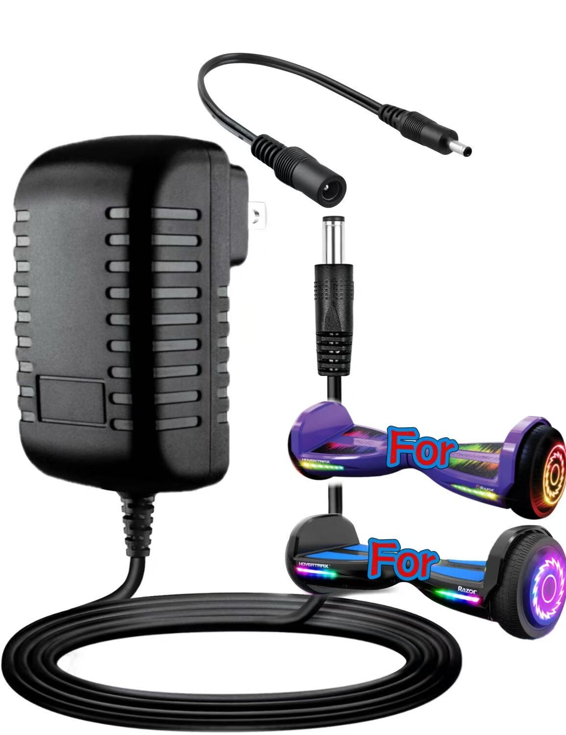 29.4V AC Adapter For Razor Black Label HoverTrax Hoverboard  25.2V