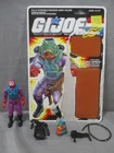 GI Joe Cobra TOXO VIPER Complete w/ Uncut Cardback Vintage Hasbro 1988