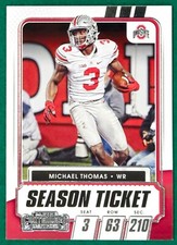 Michael Thomas - 2021 Panini Contenders Draft Picks #47 - Ohio Football Card