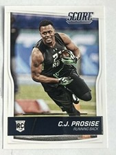 C.J. Prosise Rookie Card Seattle Seahawks Panini Score 2016