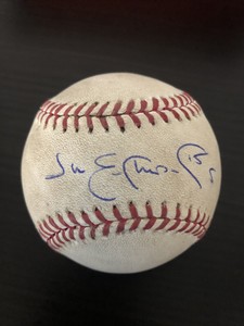 jim edmonds autographed baseball
