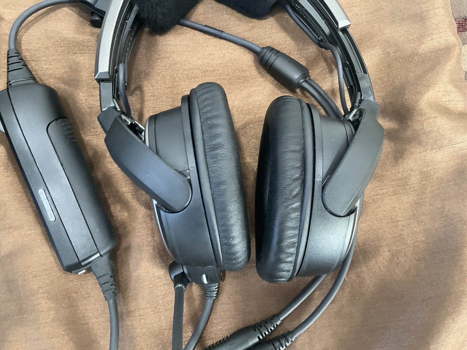 Bose A20 Aviation Headset with Bluetooth Dual Plug Cable Black eBay