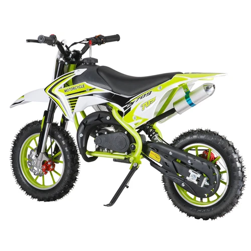 49cc 2-Stroke Mini Kids Dirt Bike,Gas Power Off Road Motorcycle,Max 30KM/H 