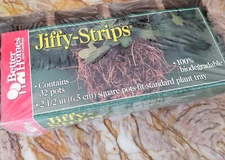 64 (2 x 32)  BETTER HOMES Peat Pots 2.4" Transplant Paper Pulp Seeding Cups NOS