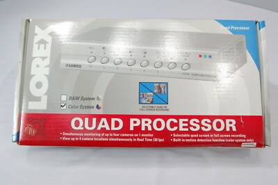 VINTAGE LOREX COLOR QUAD PROCESSOR  SGQ4150