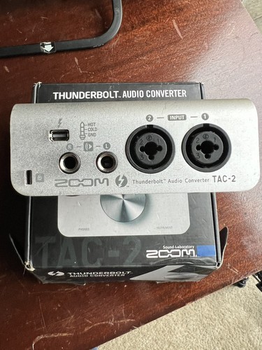 ZOOM TAC-2 Audio Interface Used Tested Working - Picture 3 of 3