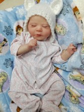 19inch Artist Painted Reborn Doll Weighted Newborn Baby Boy Girl Soft Body Gift