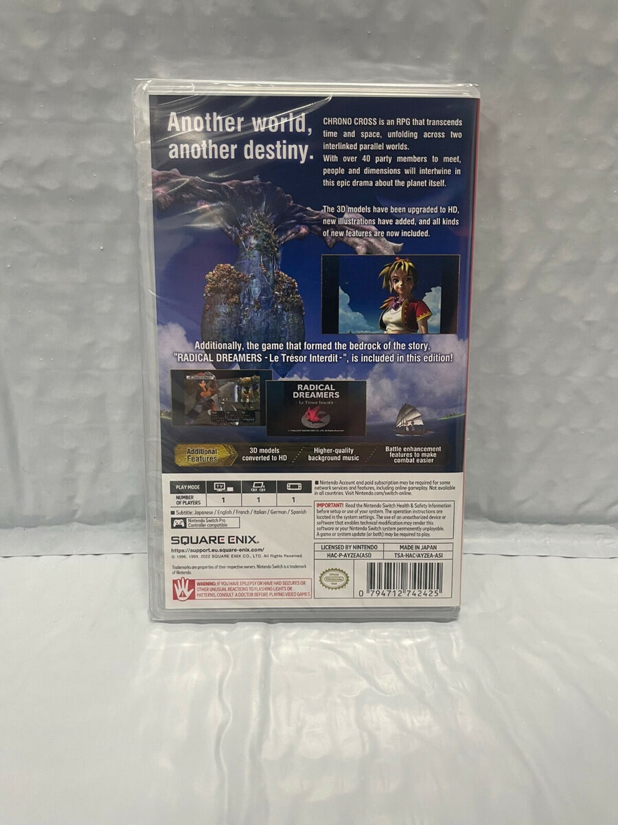 CHRONO CROSS: THE RADICAL DREAMERS EDITION Nintendo Switch Physical Copy  English