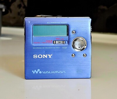 SONY MDプレーヤー WALKMAN MZ R909 Amazon | SONY ソニー MZ-R909 ブルー ポータブルMDレコーダー