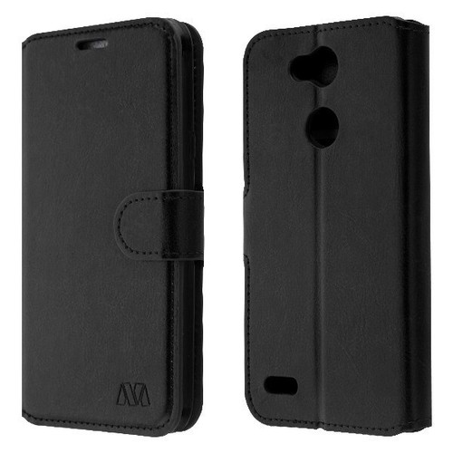 LG X Power 3 Híbrido Cuero Billetera Clip Tarjeta Bolsa Soporte Plegable Teléfono Estuche Cubierta - Imagen 4 de 16