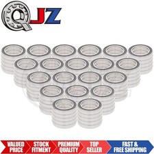 Qty.100 6022-2RS Radial/Deep Groove Bearing 110mm ID x 170mm OD x 28mm W