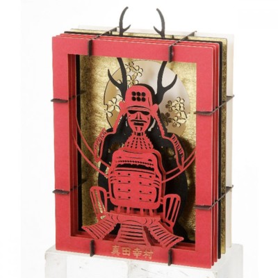 Puzzle 3D Paper Craft – Shadowbox Kabuki, Made In Japan
