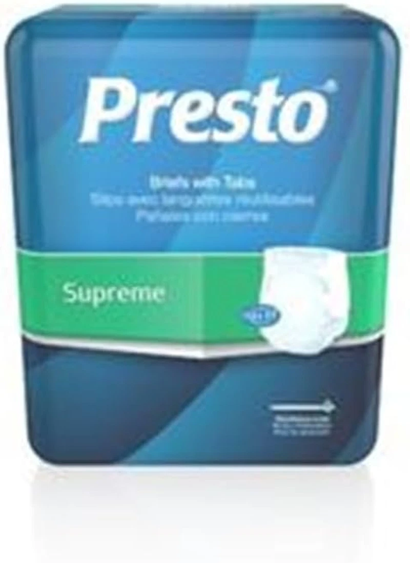 Supreme Couches/Slip d'incontinence Full Fit pour femmes et hommes   Couches adultes, 