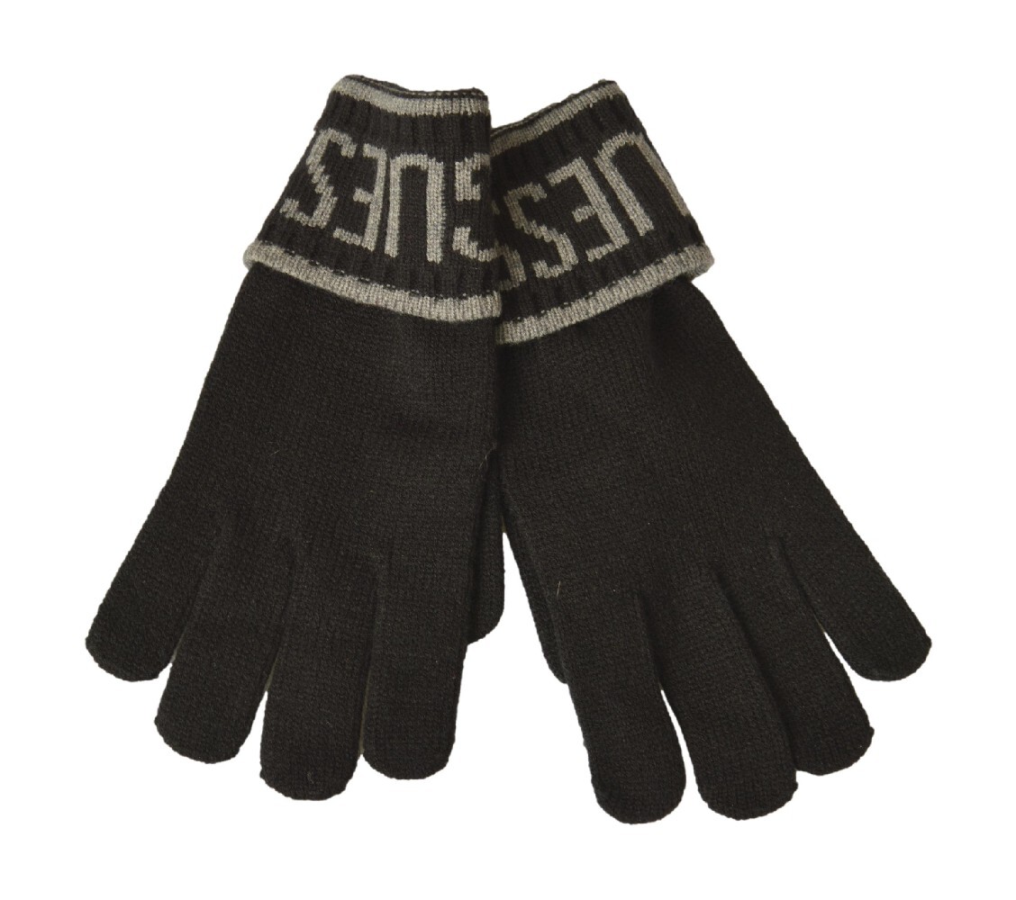 Guanti uomo GUESS - это инвертированный дизайн с логотипом articolo AMU327WOL02 6590₽