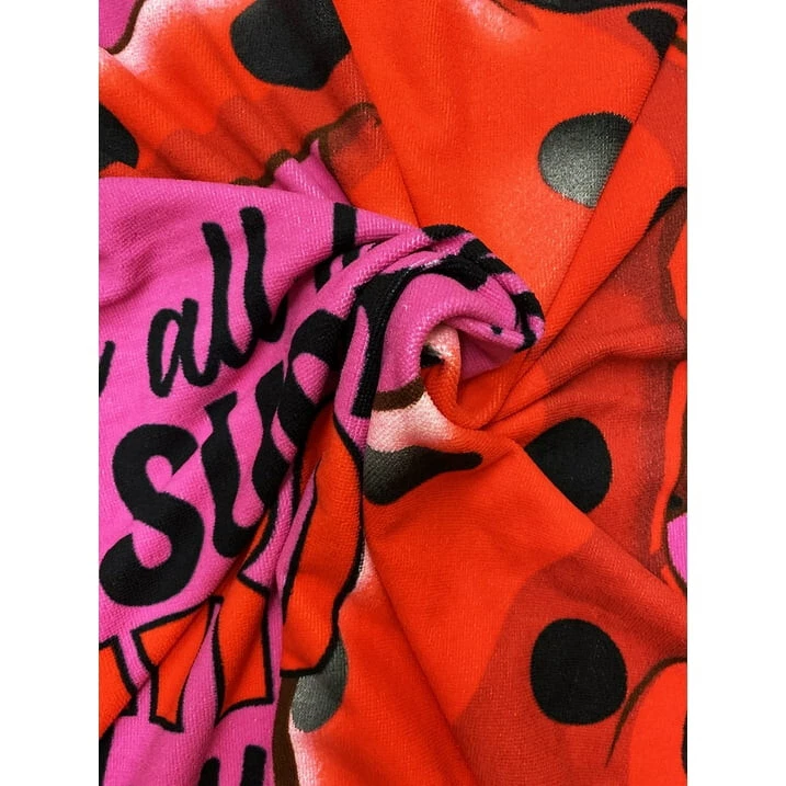 Towel - Miraculous Ladybug - Red Beach/Bath New 27x54" - Image 3 of 4