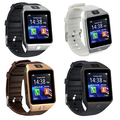 Smart Watch Armbanduhr m. Telefonfunktion Androiduhr Simkarte Kamera