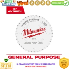 10 in. x 40-Tooth General Purpose Circular Saw Blade