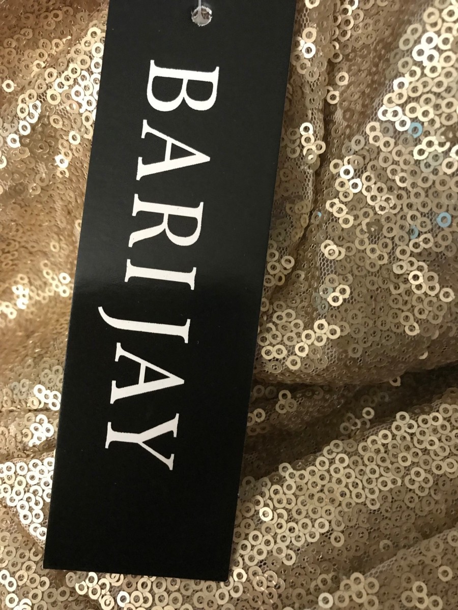 black and gold prom dress with slit Champagne Sequin V-Neck Maxi Dress main image 1