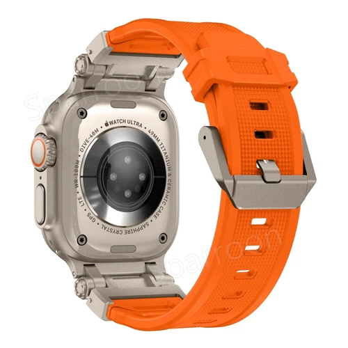 Silicone Sports Strap Band For Apple Watch Ultra 1 2 3 4 5 6 7 8 9 42/44/45/49mm - Picture 16 of 54