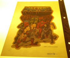 Camiseta De Colección Años 80 Masters of the Universe He-man Iron-on Castillo Grayskull, b