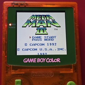 Mega Man III 3 Game Boy Original Nintendo GB Authentic Robot NES 8 Bit Classic!