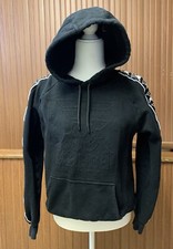 Adult KAPPA Size Small Black Hoodie Sweatshirt Very Nice Only Worn 2x CLEAN