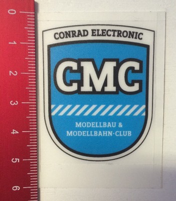 Aufkleber/Sticker: CMC Conrad Electronic - Modellbau & Bahn Club  (090316170)