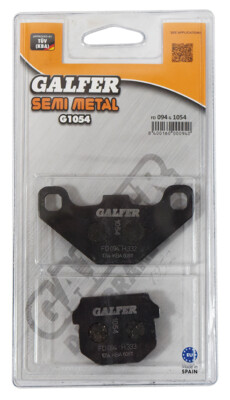 Parking Brake Galfer Brake Pads For Aeon Crossland 400 (2 x 4) 2012-2015
