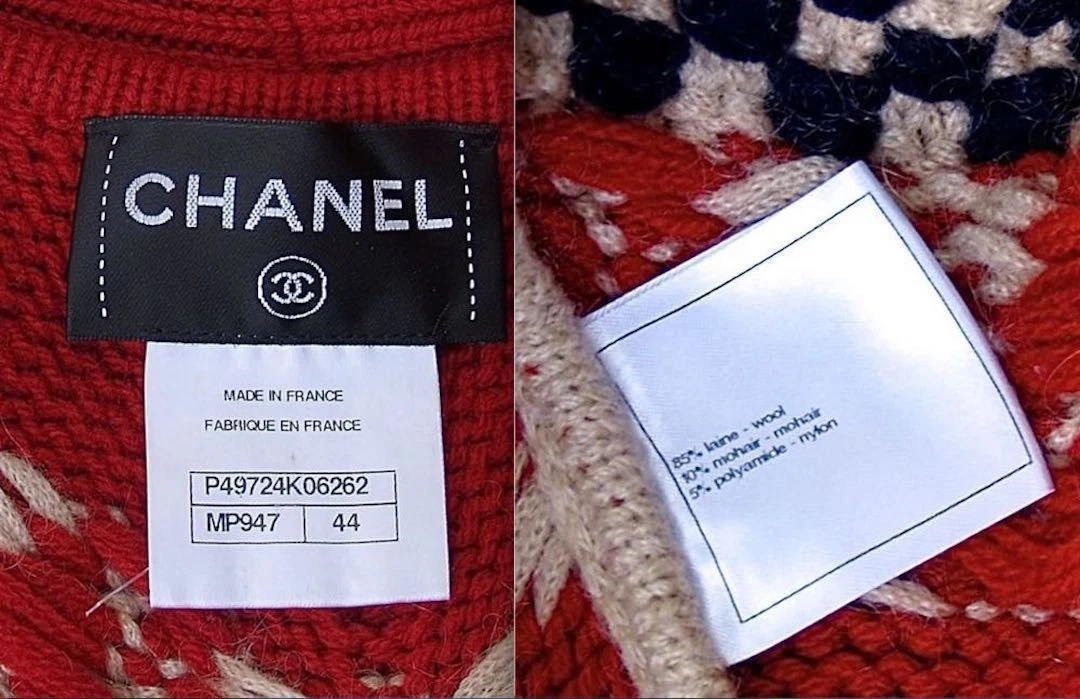 CHANEL 14A NUOVO PARIS DALLAS GIACCA MANTELLO CON FRANGE CAPPOTTO CARDIGAN FR44 46