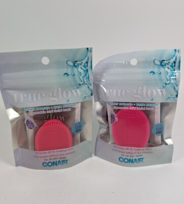 #ad #ad Conair True Glow 2 Pack Disposable Mini Facial Brush 120 Uses For Makeup amp; Dirt $9.49