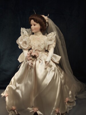 Porzellanpuppe (124) 18 Zoll (46 cm) von The Ashton-Drake Galleries, 1994